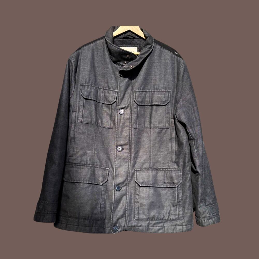Geox Respira Utility Jacket | Charcoal Tech | Size L | Vintage